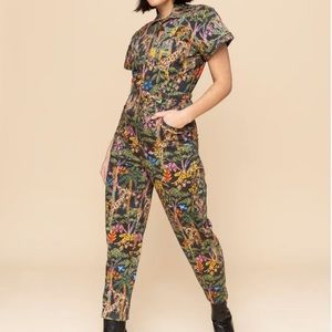 Mixed By Nasrin Jungle Jumpsuit
